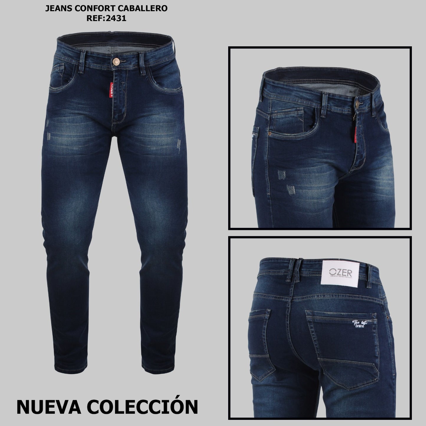 JEAN SLIM CONFORT REF 2431