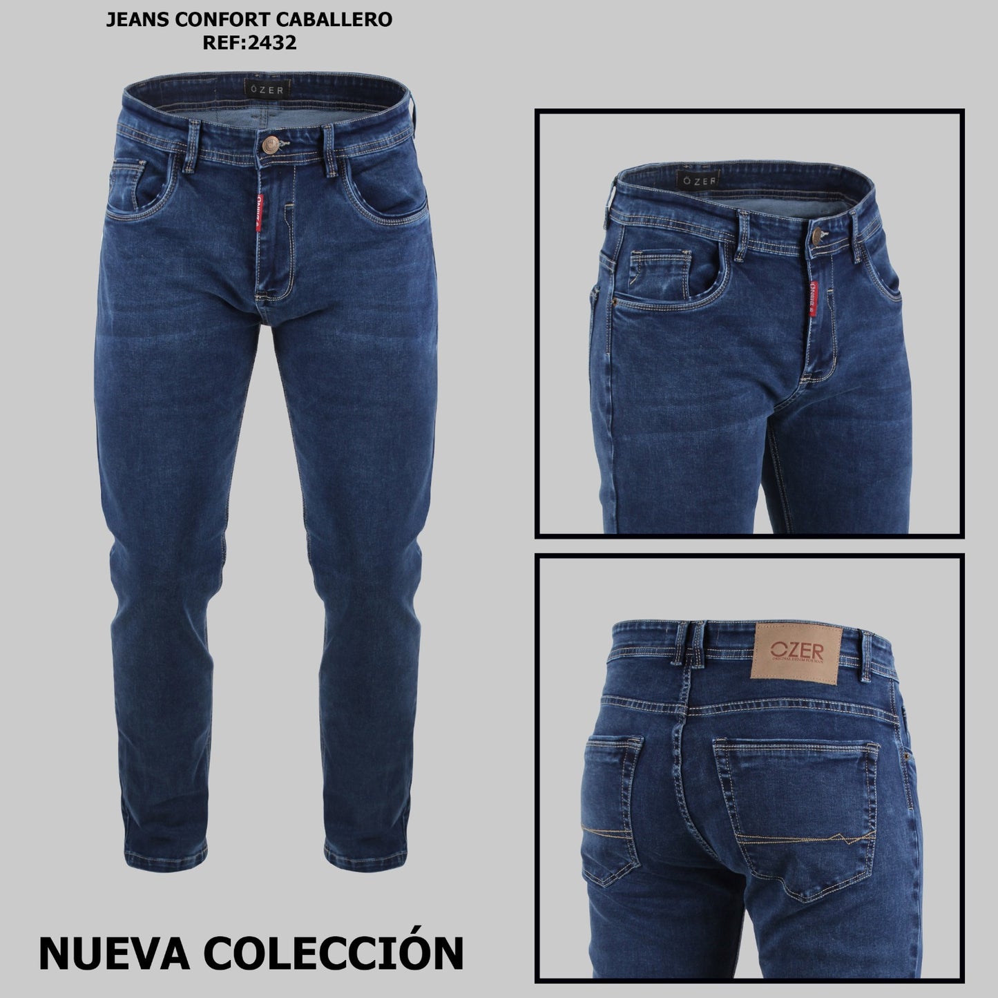 JEAN SLIM CONFORT REF 2432