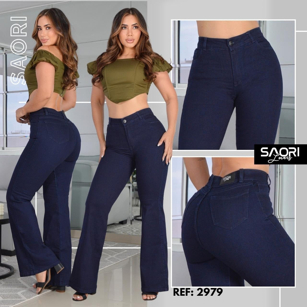 JEAN BOTA ANCHA TIRO ALTO REF 2979