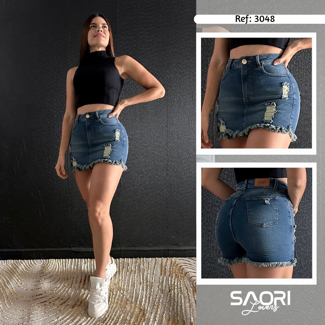 Shops falda short de jean