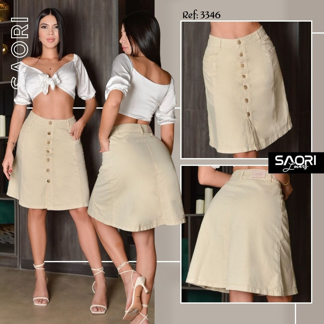 FALDA TIRO ALTO RIGIDA REF 3346
