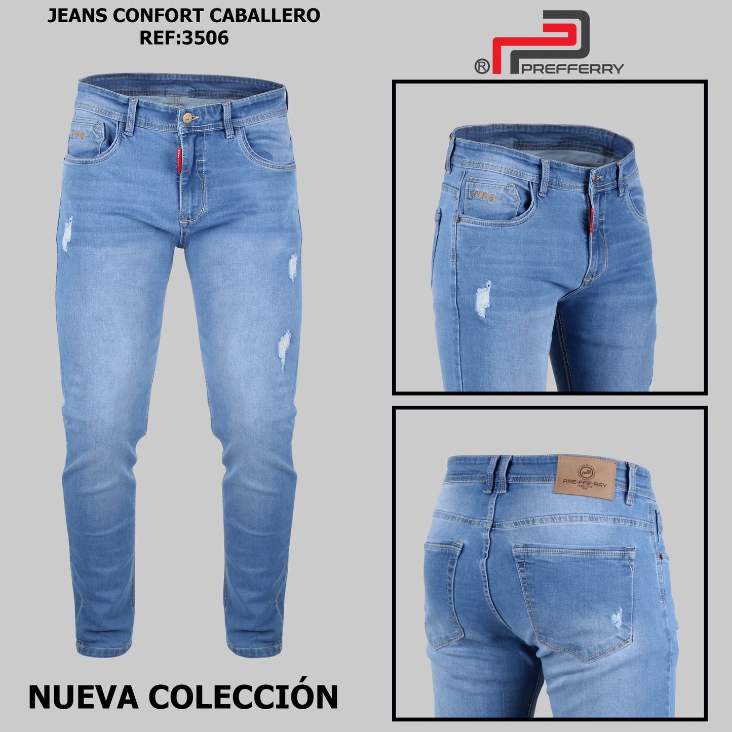 JEAN SLIM CONFORT REF 3506