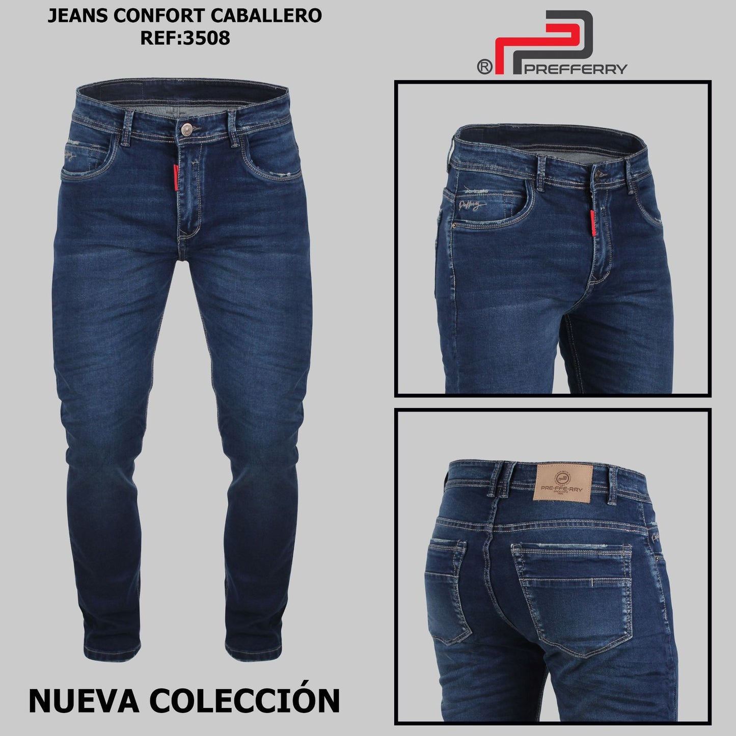 JEAN SLIM CONFORT REF 3508