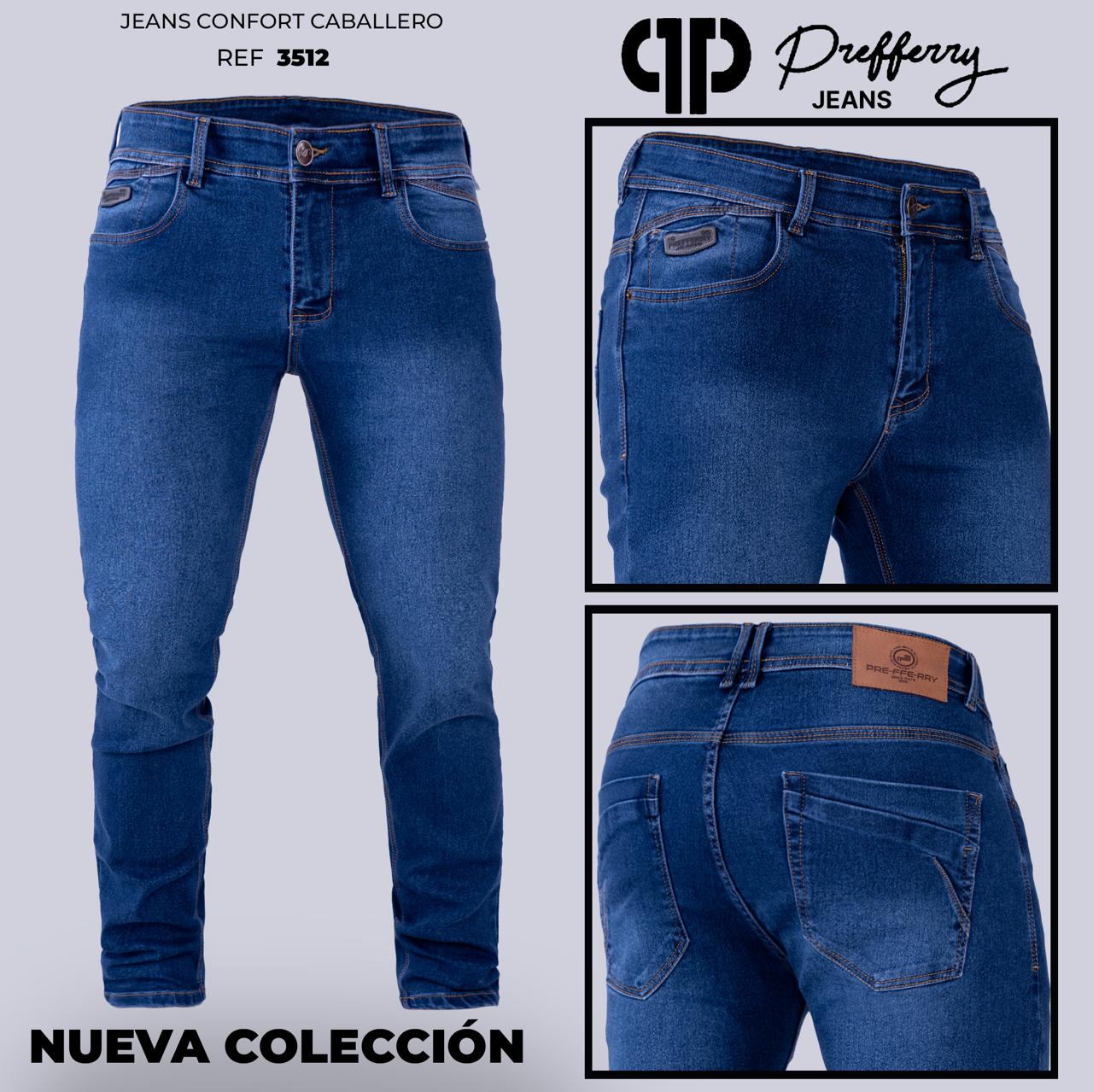 JEAN SLIM CONFORT REF 3512 OSCURA