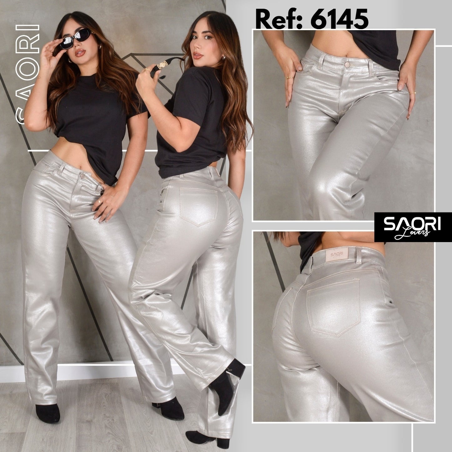 JEAN BOTA RECTA TIRO ALTO STRECH REF 6145