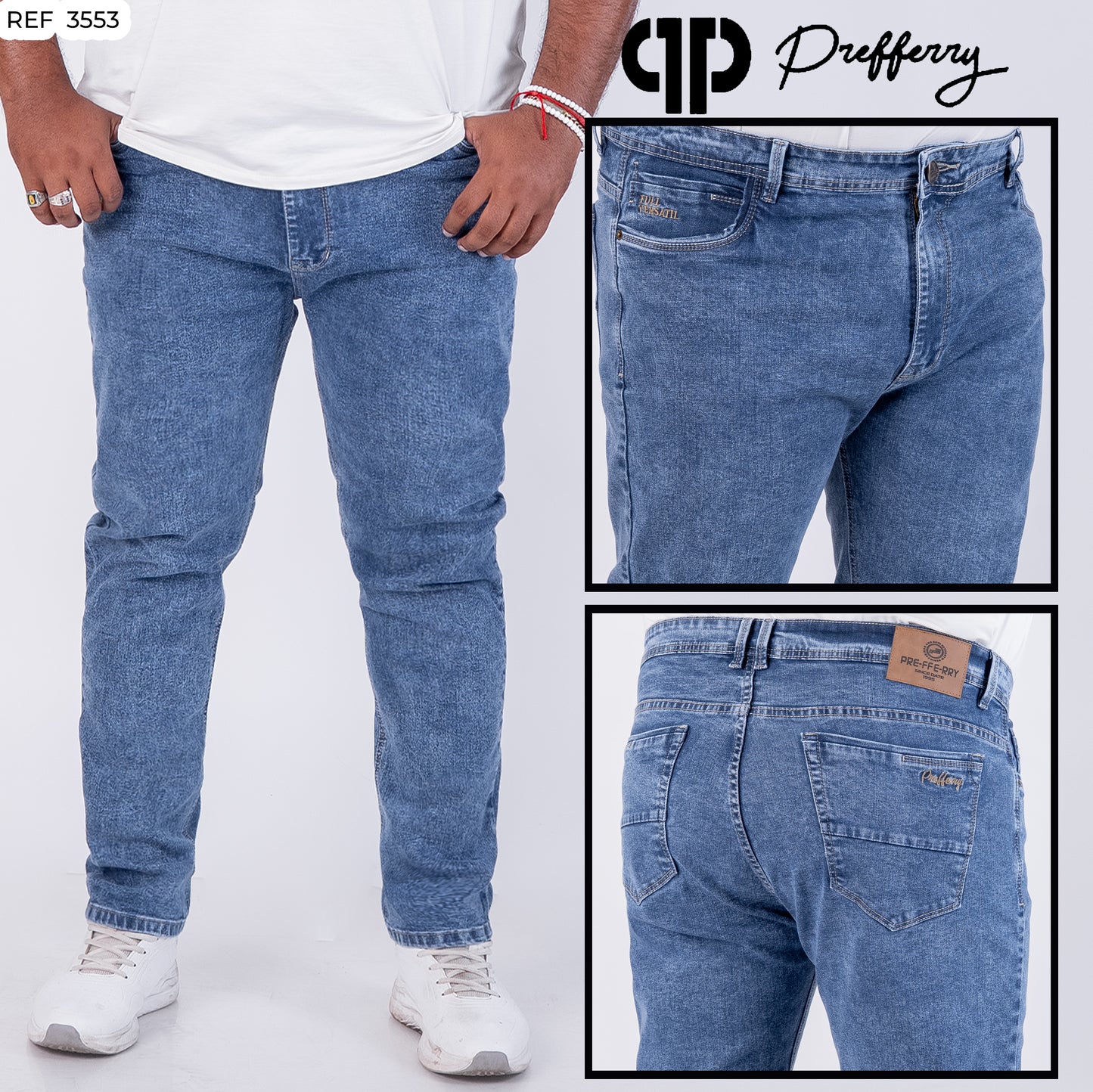 JEAN SLIM PLUS CONFORT REF 3553