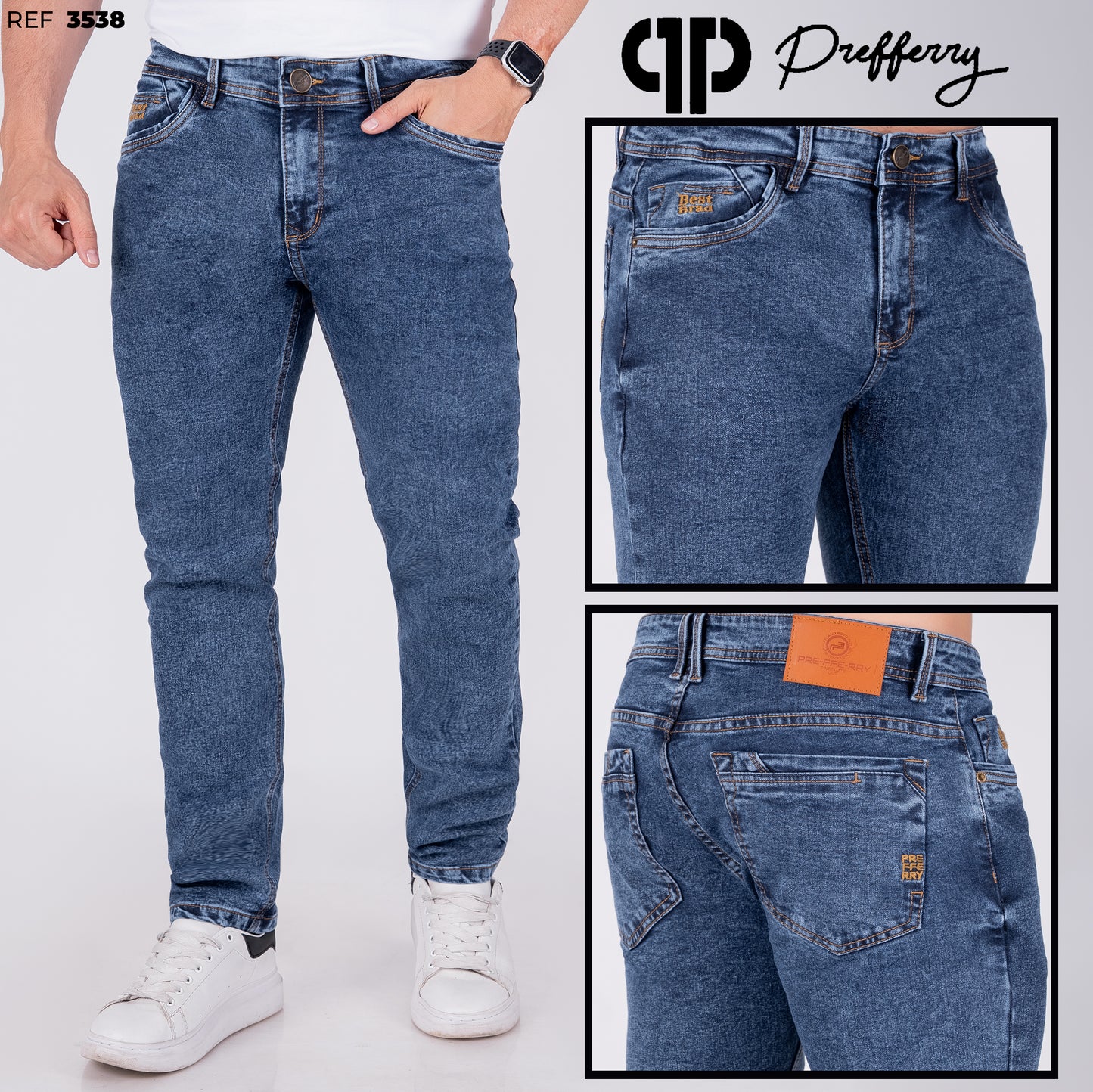 JEAN SLIM CONFORT REF 3538