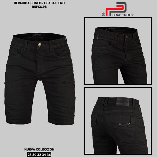 BERMUDA CONFORT REF 2198 NEGRO