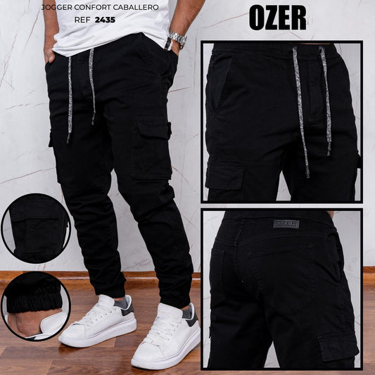 JEAN  CARGO REF 2435 NEGRO