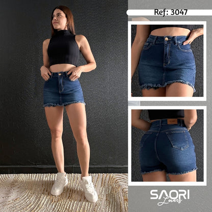 FALDA SHORT TIRO ALTO RF 3047