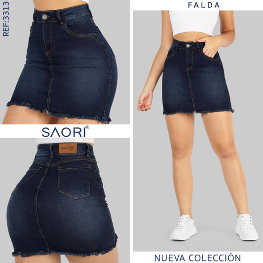 FALDA  TIRO ALTO REF 3313