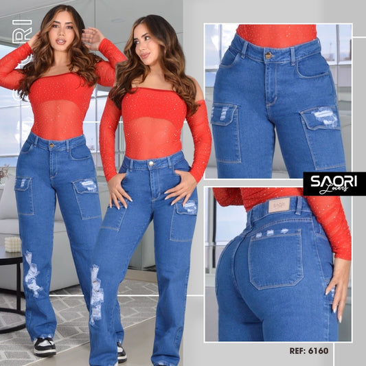 JEANS BOTA RECTA  RF 6160