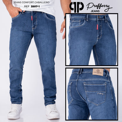 JEAN SLIM CONFORT REF 3507-1