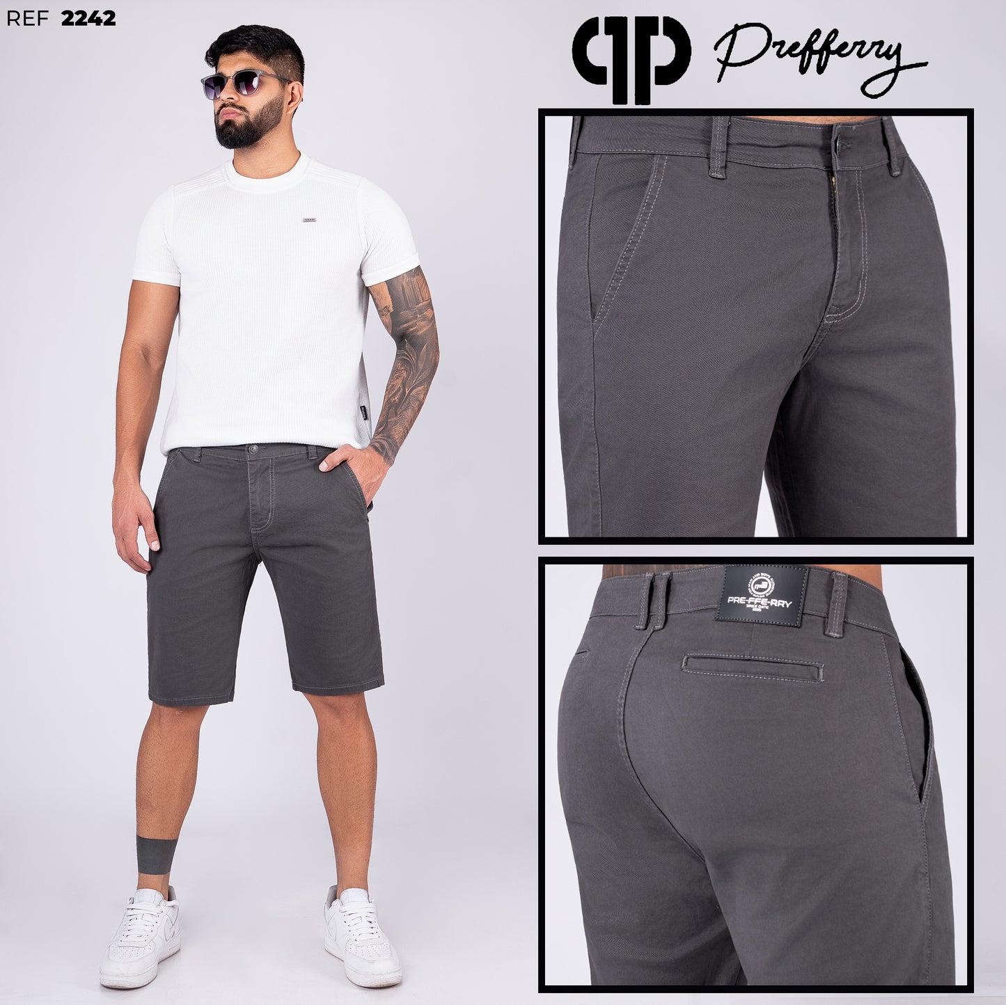 BERMUDA DRILL CONFORT RF 2242