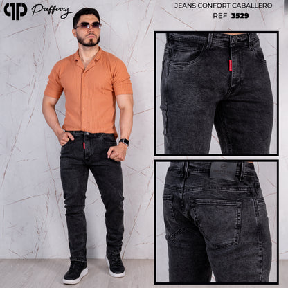 JEAN SLIM CONFORT REF 3529 GRIS