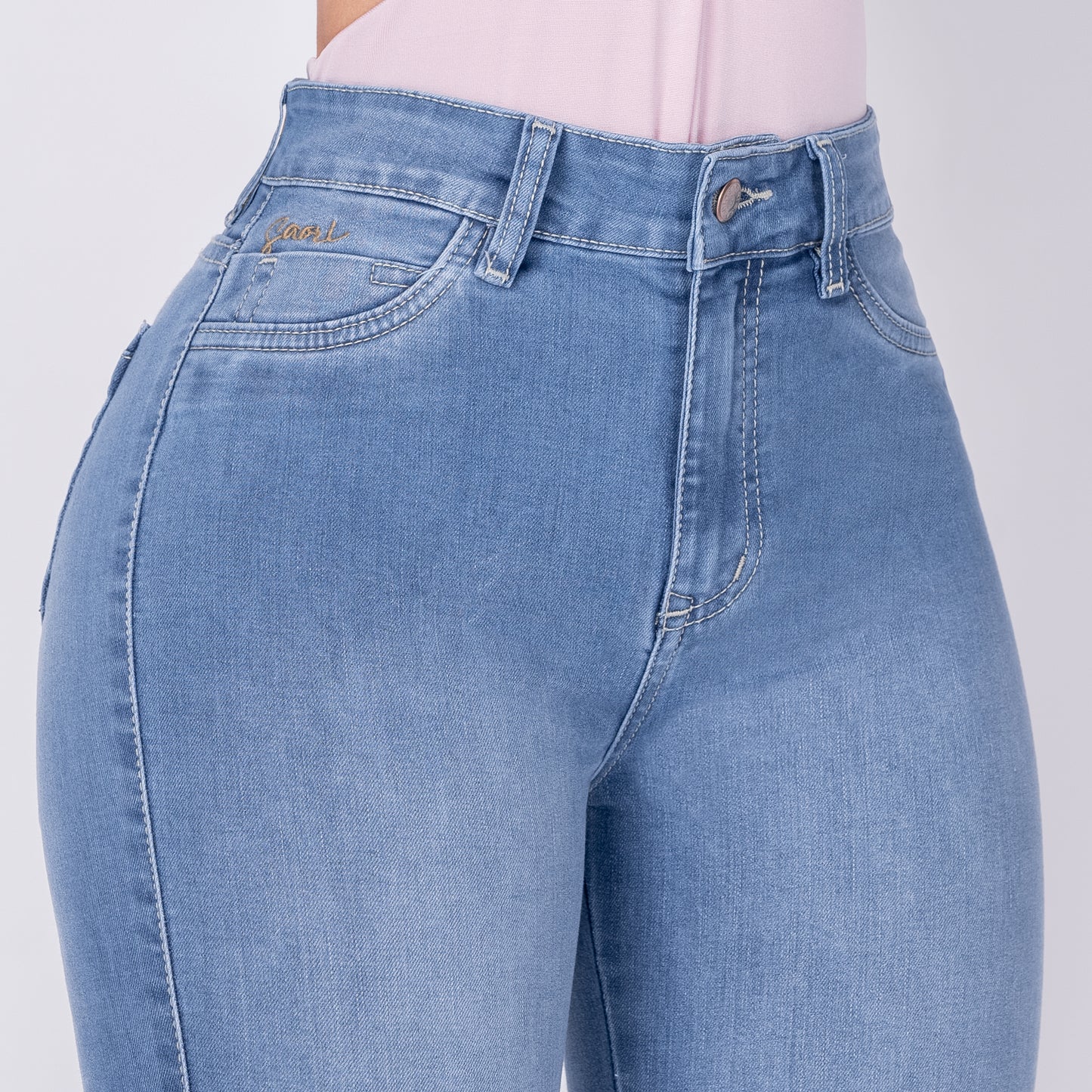 JEAN SKINNY TIRO ALTO REF 6152
