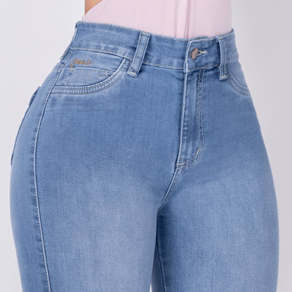 JEAN SKINNY TIRO ALTO REF 6152