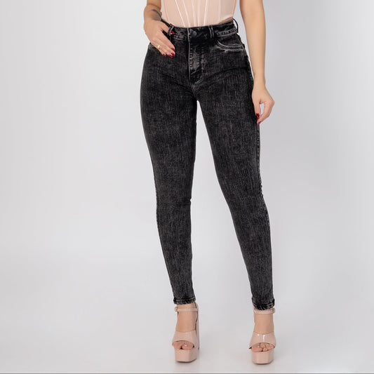 JEAN SKINNY TIRO ALTO REF 6192