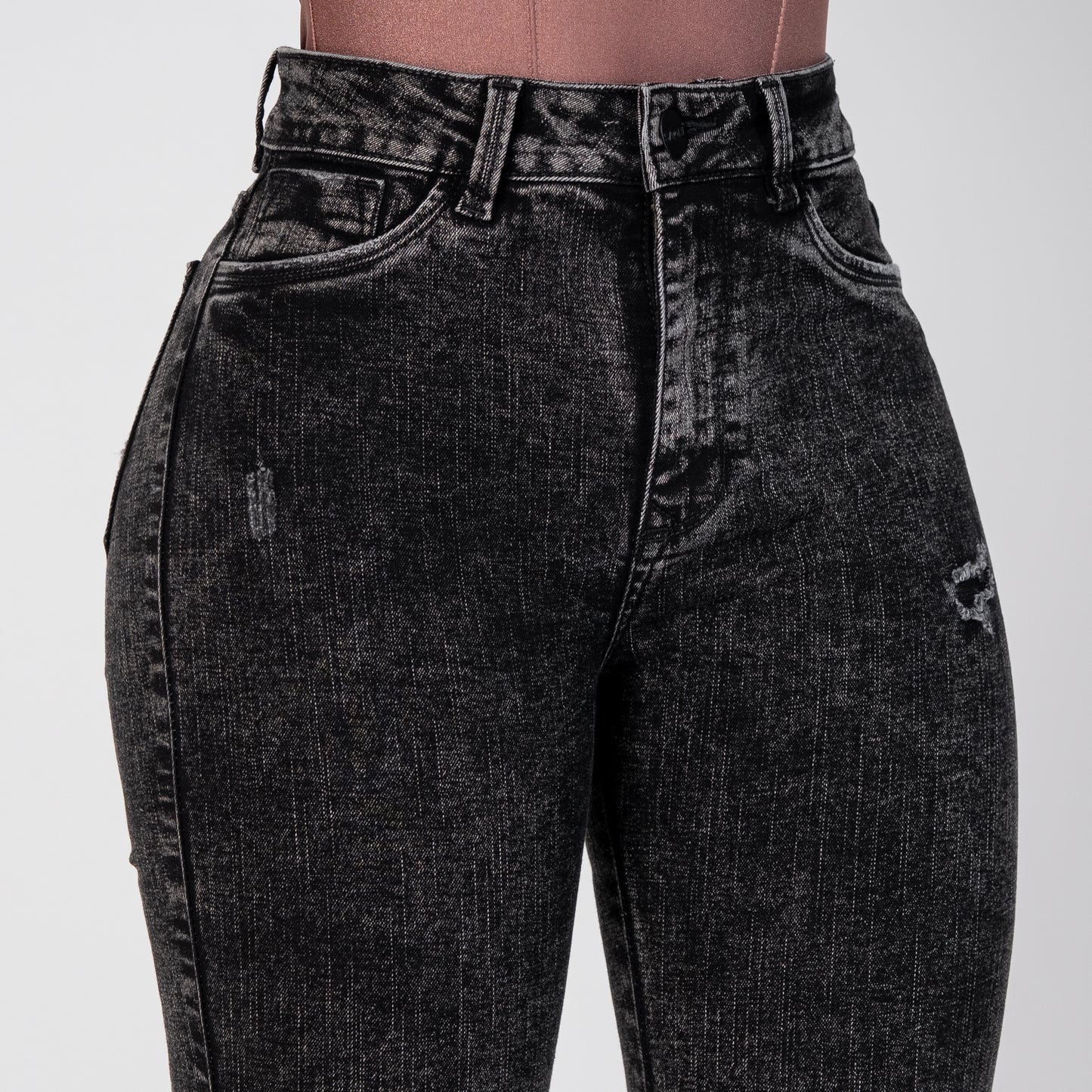 JEAN SKINNY TIRO ALTO REF 6193