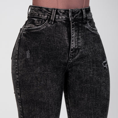 JEAN SKINNY TIRO ALTO REF 6193