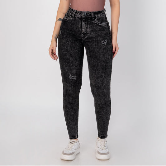 JEAN SKINNY TIRO ALTO REF 6193