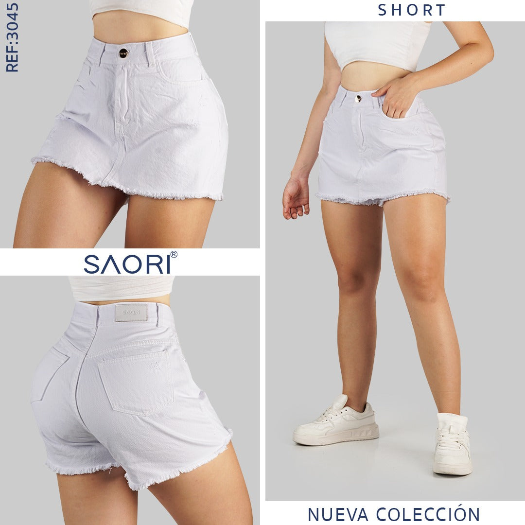 FALDA SHORT RF 3045 BLANCA