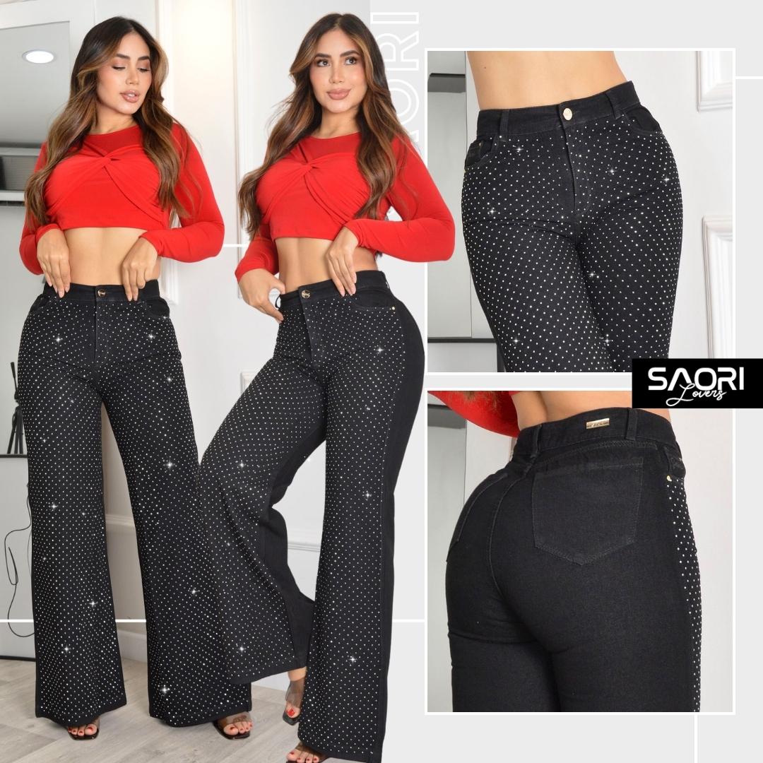 JEAN BOTA RECTA TIRO ALTO RIGIDO REF 6143-2